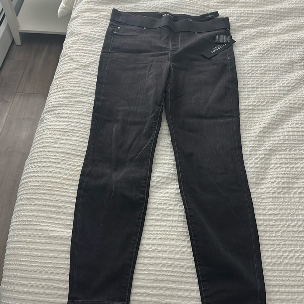 Liverpool jeans tags still on